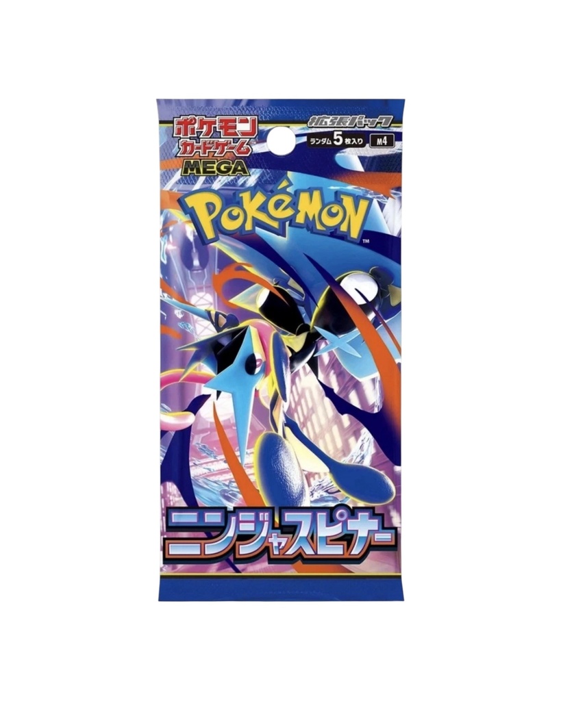  Pokémon TCG: Mega - Ninja Spinner Booster Box (Japanese)