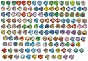 Pokémon TCG: Collect 151 Puzzle Refrigerator Magnet Set (S-Chinese)