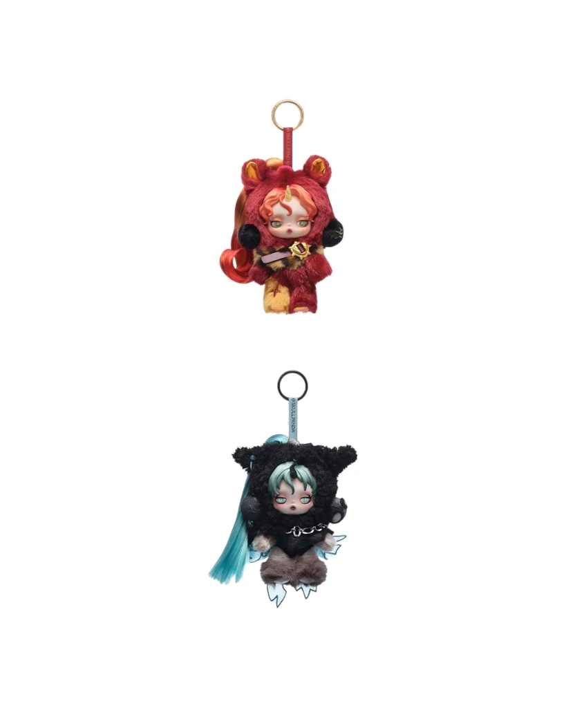Pop Mart_ SKULLPANDA x My Little Pony Series Plush Doll Pendant Blind Box Display2.webp