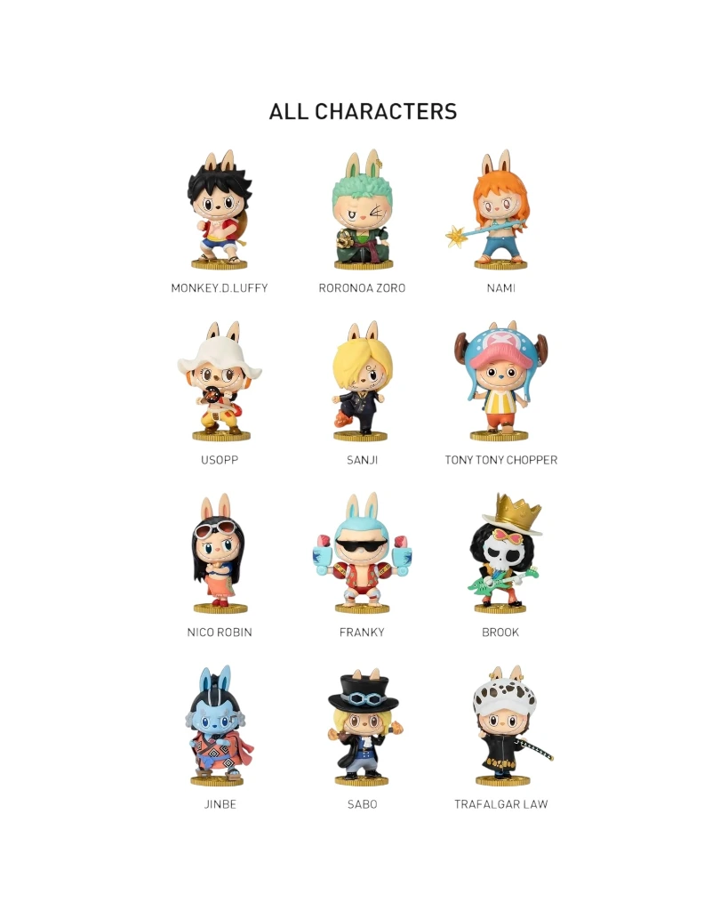 Pop Mart_ THE MONSTERS x One Piece Series Figures Blind Box Display.webp