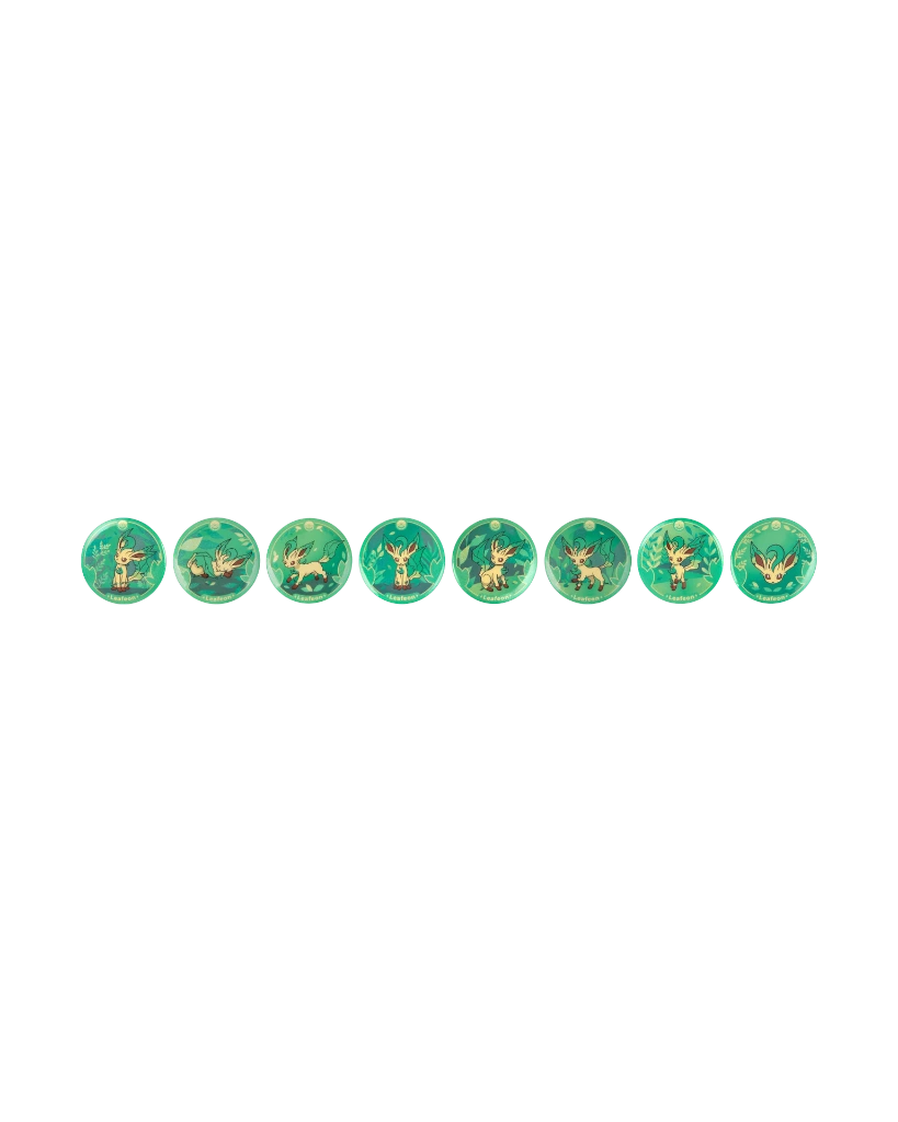 Terastal Gathering Leafeon Badge Variants.webp
