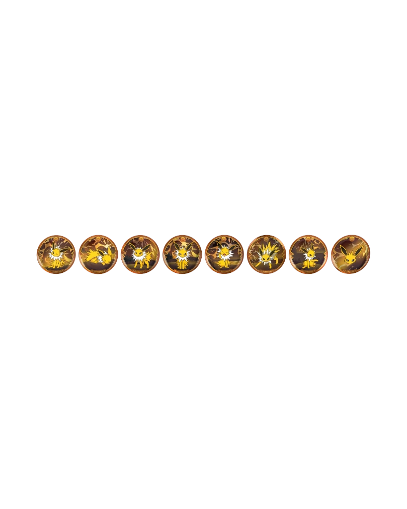 Terastal Gathering Jolteon Badge Variants.webp