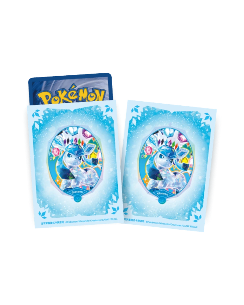 Terastal Gathering Binder Set Card Sleeves - Glaceon.webp