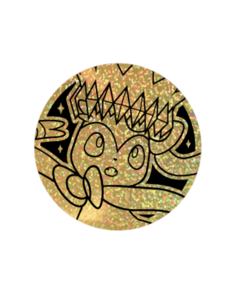 Terastal Gathering Coin Set Box - Sylveon Rare Gold Coin.webp
