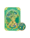 Terastal Gathering Status Coin Tin Box - Leafeon Ultra Rare Tin.webp