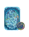 Terastal Gathering Status Coin Tin Box - Vaporeon Ultra Rare Tin.webp