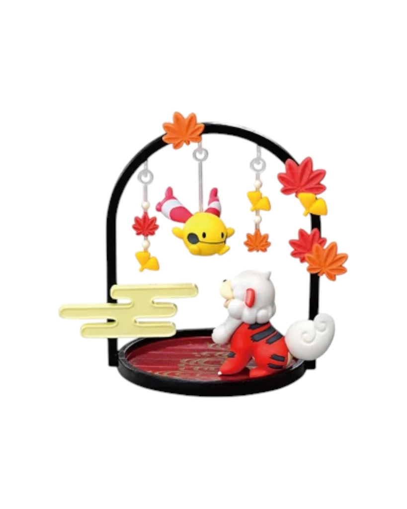 Pokemon Re-Ment Funwari Yurarin Lisyan & Hisui Gardie.webp