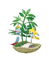 Pokemon Re-Ment Bonsai 3 Jirachi & Chimecho.webp