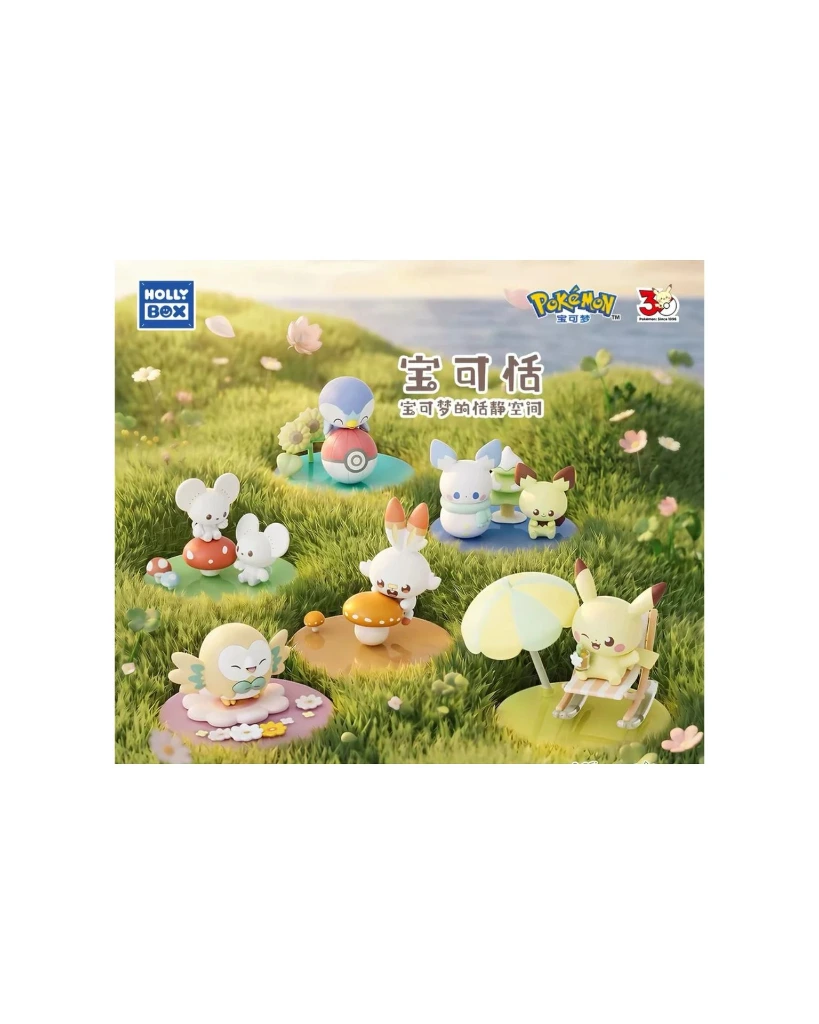 Pokemon Hollybox Pokepeace Seasonal Ornament Series Figure Blind Box Characters.webp