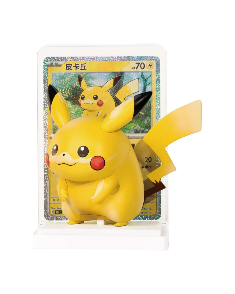 Pokémon Dream Painting 30th Celebration Pikachu Figurine Blind Box Piggyback Pikachu.webp