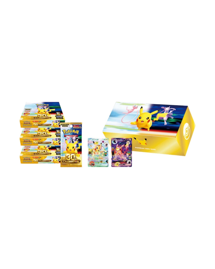 Pokémon TCG 30th Celebration Futuristic Box - Indonesian Contents.webp