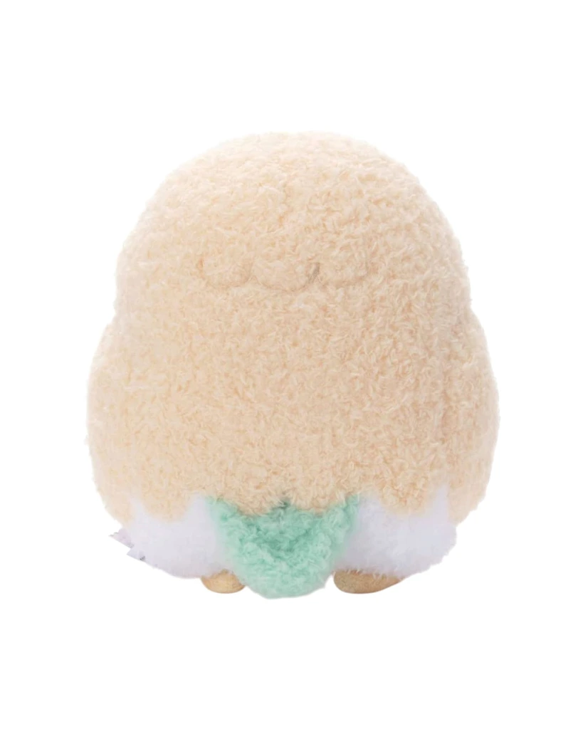 Pokemon Pokepeace Rowlet Standing Plush Pendant Back.webp