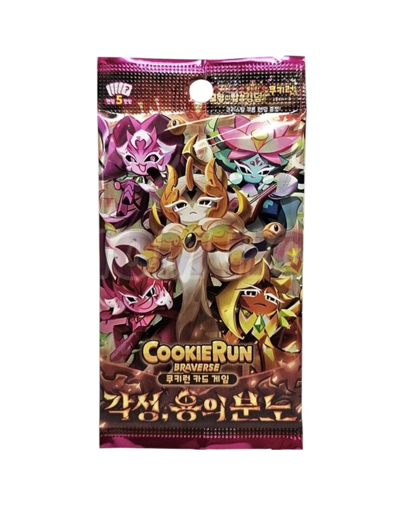 CookieRun Braverse TCG: Awakening, Dragon's Wrath Booster Box (Korean)