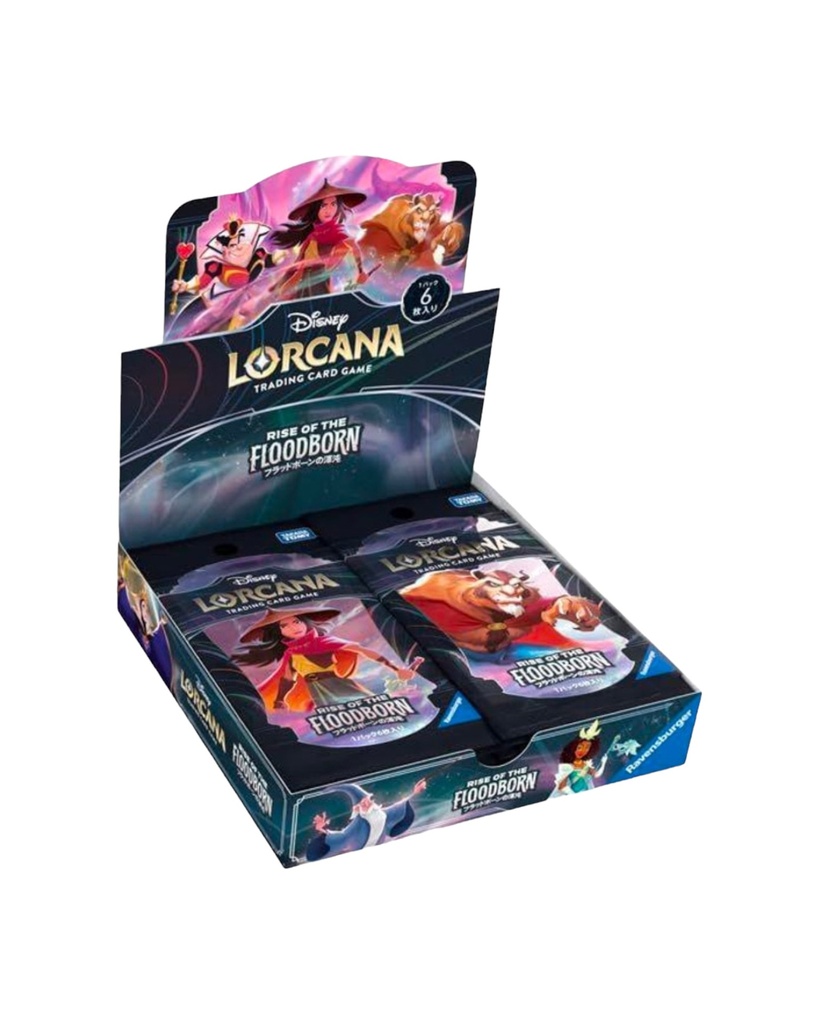 Disney Lorcana TCG: Rise Of The Floodborn Booster Box - Japanese