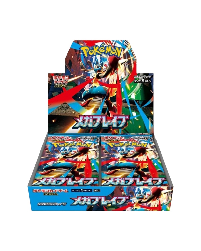Pokémon TCG: Mega Brave Booster Box - Japanese