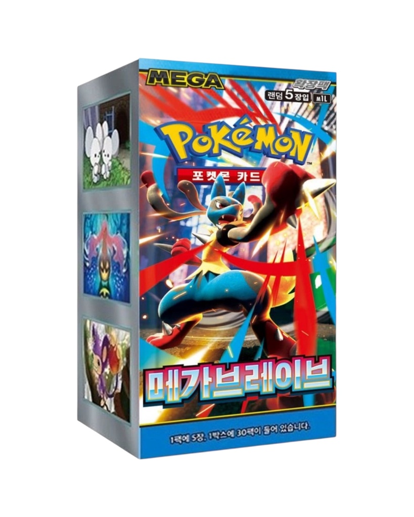 [M1L-BB-KR] Pokémon TCG: Mega Brave Booster Box - Korean