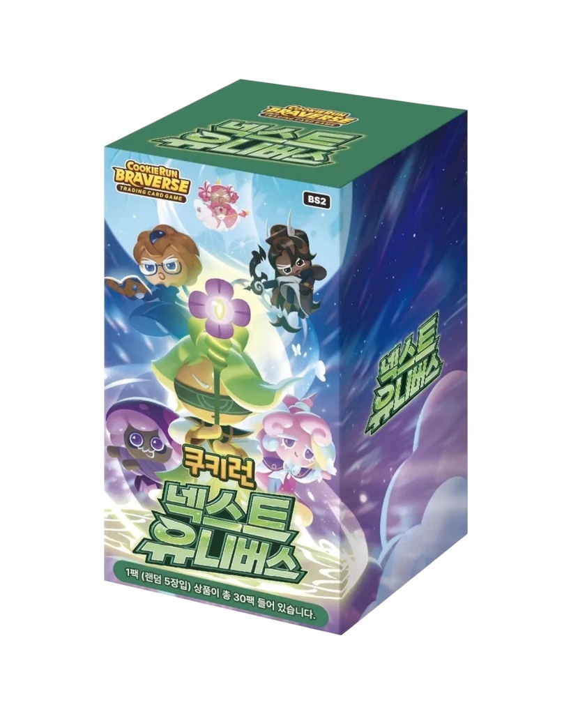 CookieRun Braverse TCG: Next Universe Booster Box - Korean