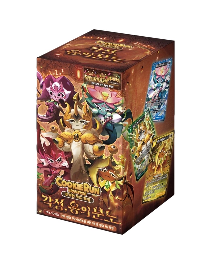 [BS5] CookieRun Braverse TCG: Awakening, Dragon's Wrath Booster Box - Korean