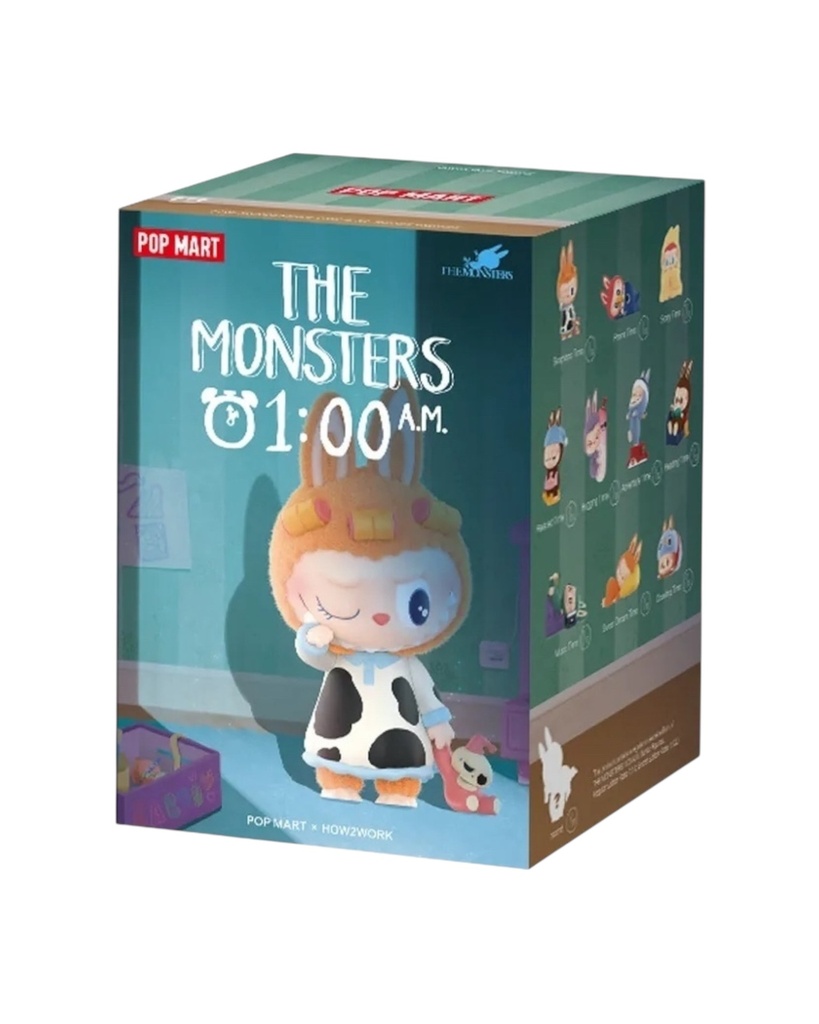 [PM-V5] Pop Mart: THE MONSTERS - 1:00 A.M. Series Plush Figure Blind Box