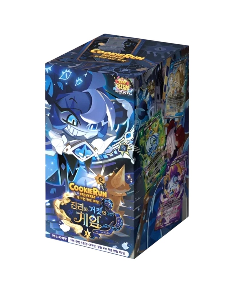 [BS9] CookieRun Braverse TCG: A Game of Truth and Deceit Booster Box - Korean