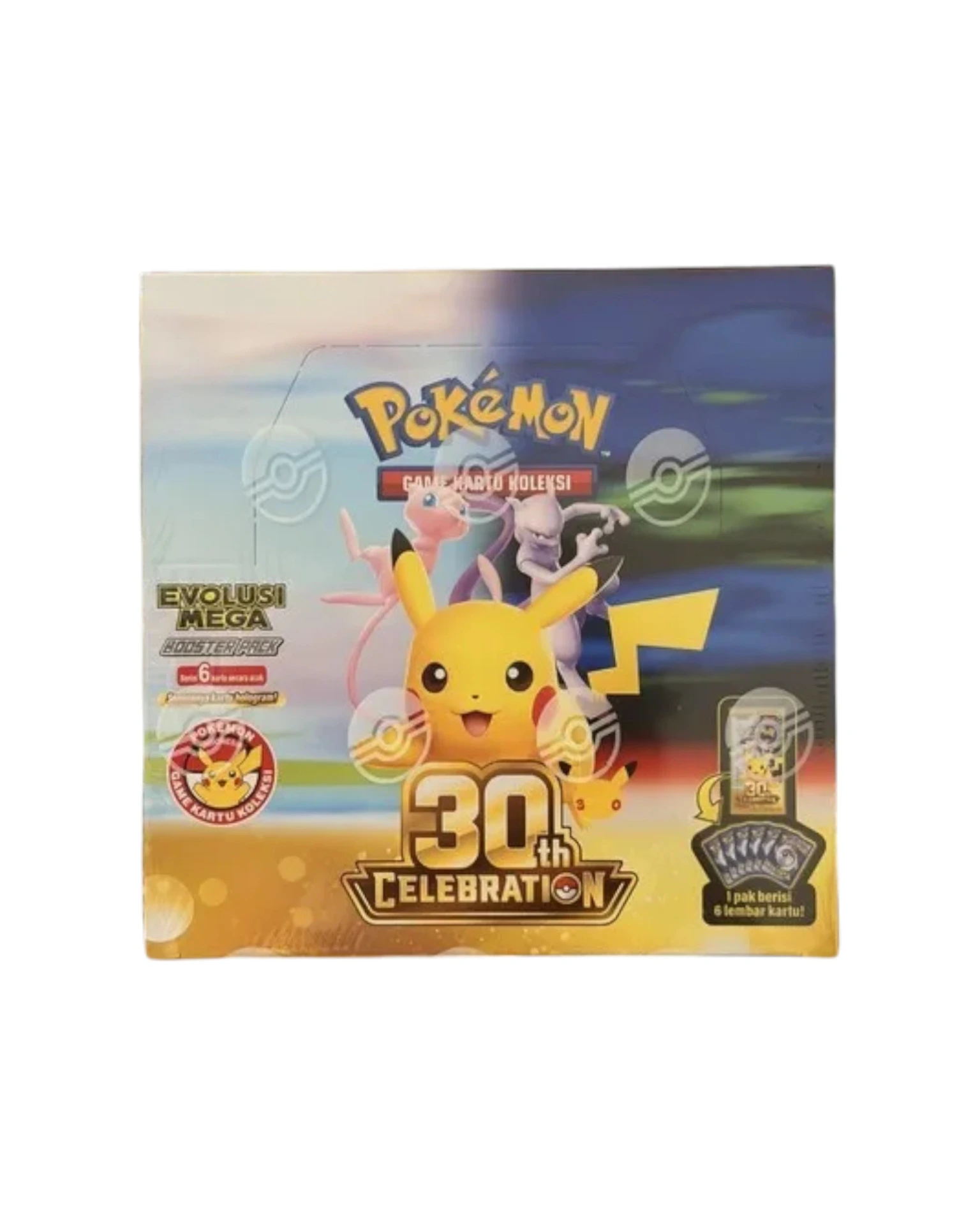 Pokémon TCG: MEGA - 30th Celebration Booster Box - Indonesian