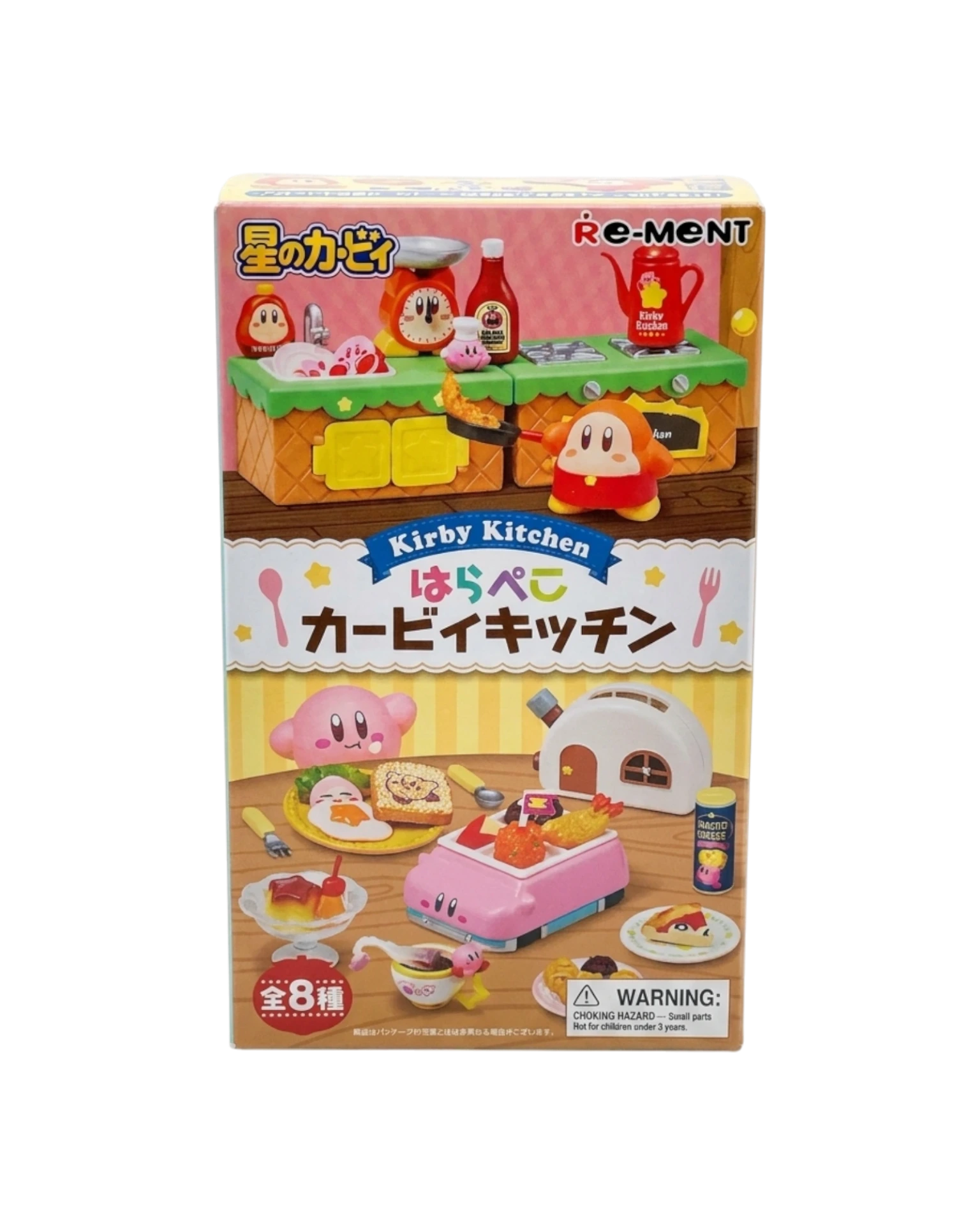 Re-Ment: Kirby - Hungry Kirby Kitchen Blind Box