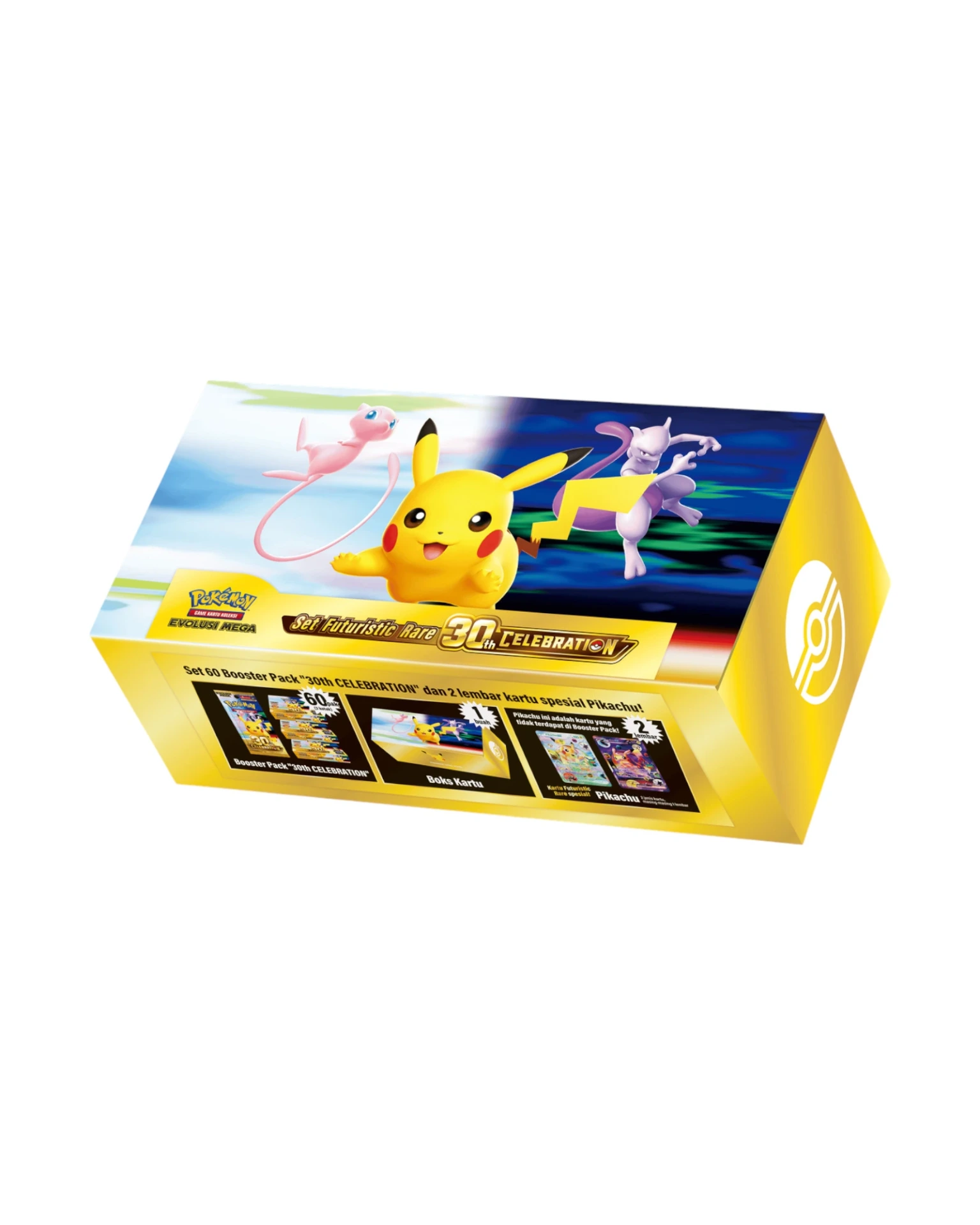 Pokémon TCG: 30th Celebration Futuristic Box - Indonesian