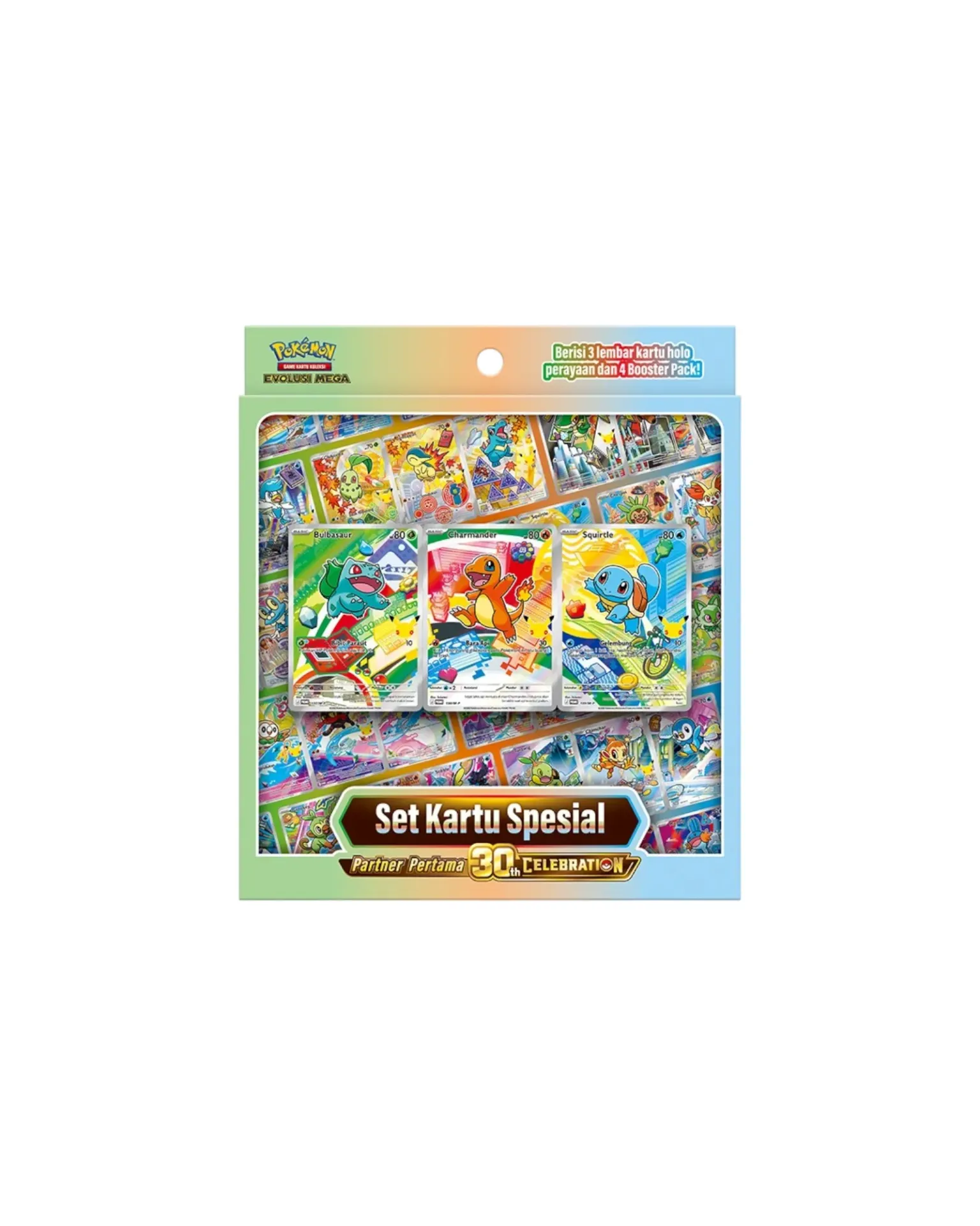 [MA6-FPI] Pokémon TCG: 30th Celebration First Partner Set - Indonesian