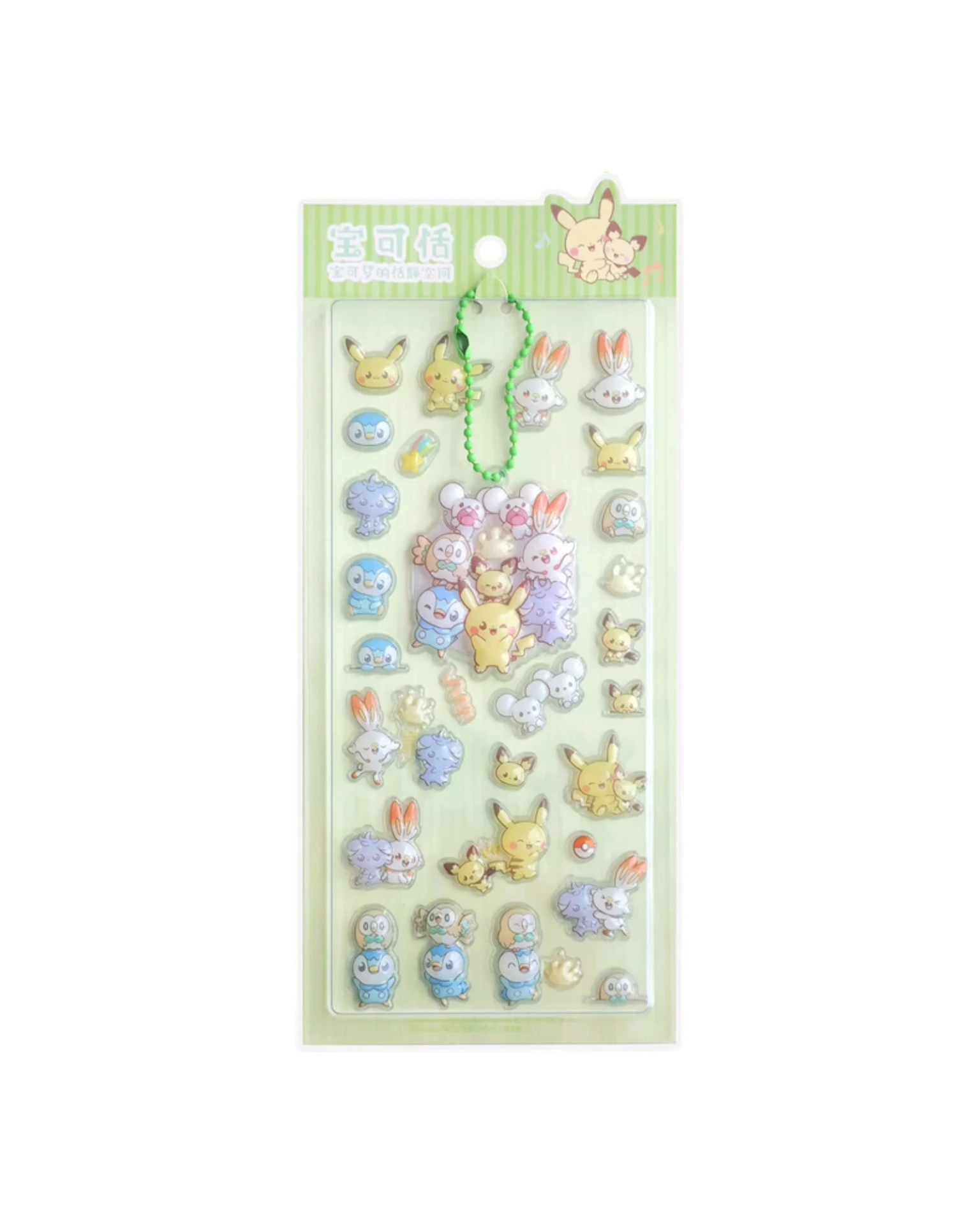 Hollybox: Pokémon - Pokepeace 3D Sticker Basic Sheet