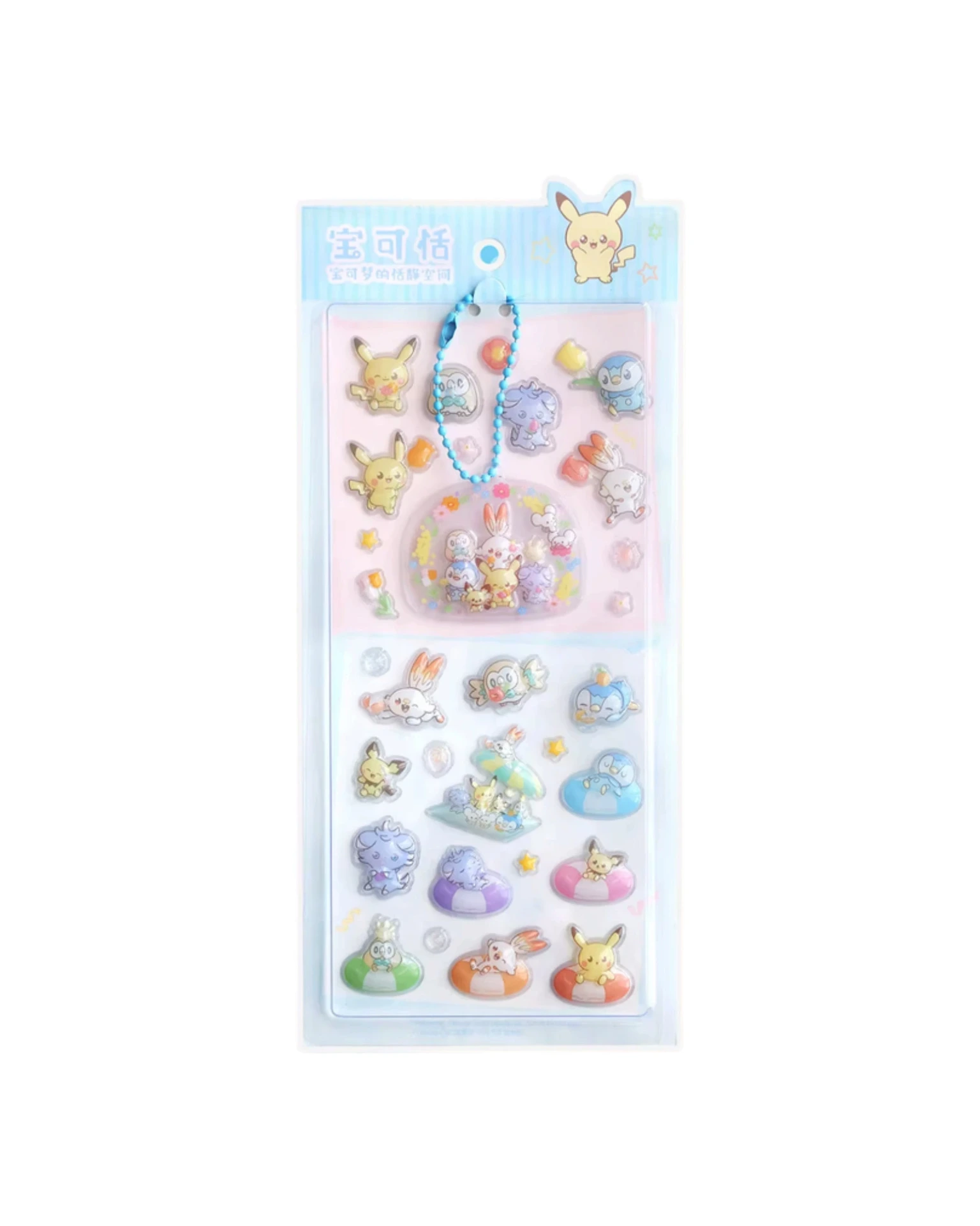 Hollybox: Pokémon - Pokepeace 3D Sticker Spring & Summer Sheet