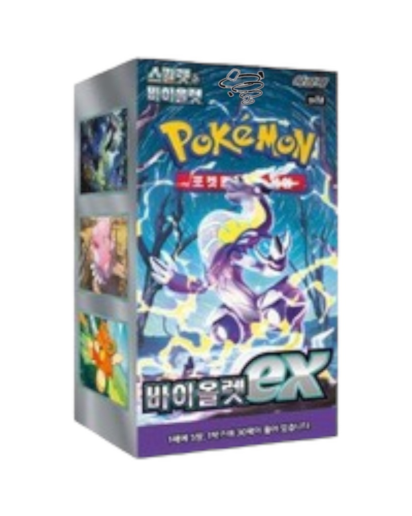 Pokémon TCG: Violet EX Booster Box - Korean | Cardnado
